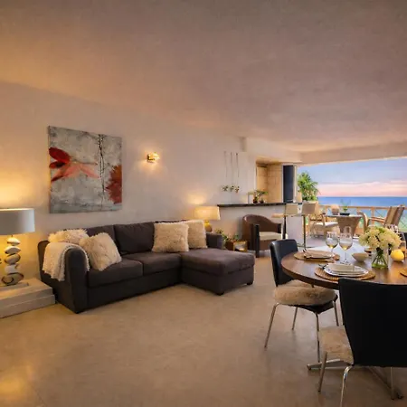 아파트 Ocean Bliss - Panoramic Sea View - 20m To - 2 Swimming Pools - Private Parking 알부페이라