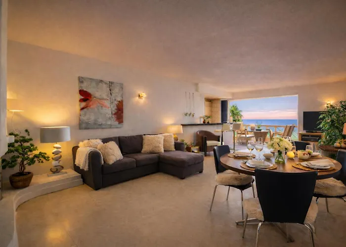 아파트 Ocean Bliss - Panoramic Sea View - 20m To - 2 Swimming Pools - Private Parking 알부페이라